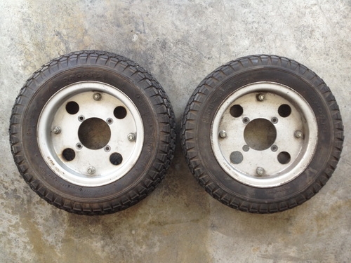 ขาย ยาง\%กึ่งวิบาก12" / ล้อเดิม มั้งกี้-กอลิร่า , NSR , APE แท้ญี่ปุ่น