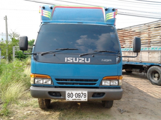 ***ขายแล้วครับขอบคุณ Truck2hand ขาย 6ล้อสวยๆ ISUZU NQR 120 (คัสซีใหญ่) ปี42 NQR66LX5 Tเครื่องเดิมๆ 4HF1 ฝาขาว แห้งจัด ไม่มีไอไม่มีเยิ้ม เกียร์เดิมๆ ช่วงล่างคัสซีสวย ไ่ม่ผุไม่บวม ไม่ดาม กระบะ4.5ม.คอกเหล็กสาดสีใหม่ พื้นเหล็กไม่ผุ ยางสวย6เส้น หัวบางเดิม ไม่เ