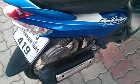 ขายYamaha MIO ZR สีน้ำเงิน เดิมๆ สภาพดีมากๆ