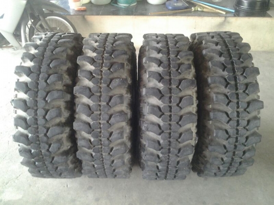 ขายตะขาบ 35R16 + ล้อ Breadley (Lenso) 16 x 8 -25
