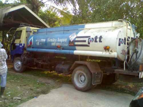 HINO FC165 WO6E พร้อมถังน้ำมัน 9000 ลิตร