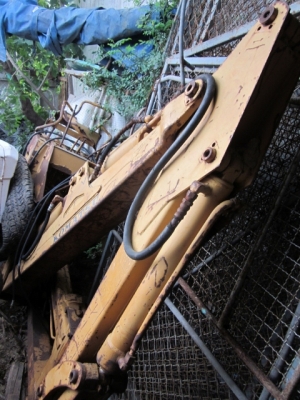 SALE!!!- ชุดบูมมือขุด รถหน้าตัก-หลังขุด พร้อมขาตั้ง KOMATSU มือสองจากญี่ปุ่น= 80,000 บาท