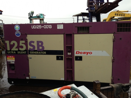 ขายเครื่องปั่นไฟ Denyo 125 US นำเข้าจากญี่ปุ่น