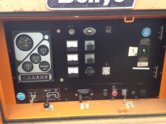 ขายเครื่องปั่นไฟ Denyo 90 Kva สภาพนำเข้าจากญี่ปุ่น