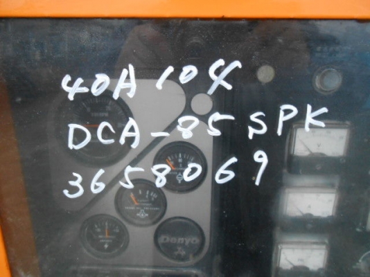 ขายเครื่องปั่นไฟ Denyo 85 Kva นำเข้าจากญี่ปุ่น
