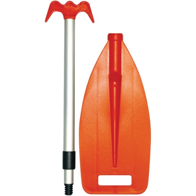 ไม้พายเรือคุณภาพดี แบบสองชิ้นส่วน ยืดขยายได้ ขนาด 32-42&quot;