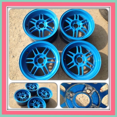 ขายแม็กมือ2 RPF 1 สีฟ้า ขอบ15 กว้าง 8 ราคา 8900 บาทราคาถูก