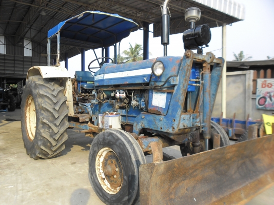 รถไถฟอร์ด FORD5000  77 แรง พร้อมผาน7+ใบดัน((086-2126921))