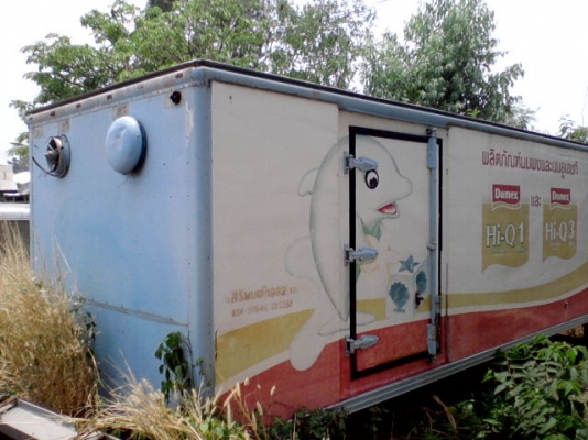 ตู้แห้งใส่ 6ล้อ สภาพสวย ราคาถูก