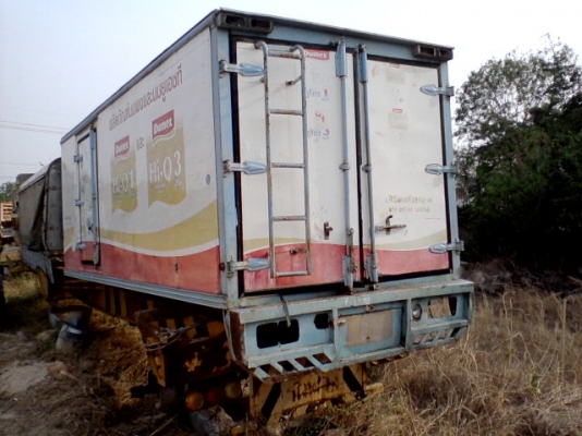 ตู้แห้งใส่ 6ล้อ สภาพสวย ราคาถูก