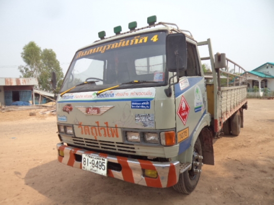 ขายรถ6ล้อฮีโน่ช่วงยาว5.50 117แรง สภาพดีราคาถูกๆๆพร้อมใช้งานคับ