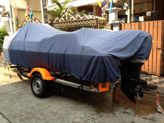 เรือ 18 ฟุต เครื่อง 150 แรง พร้อมอุปกรณ์ครบ