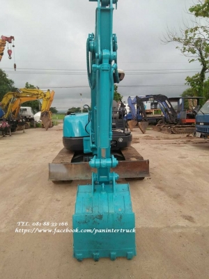 FROM JAPANขายถูกด่วนๆรถขุดKOBELCO SK45SR คอนโทรลน้ำมัน ,ปั๊มนิ้ว,แทรคเหล็ก /ราคาเพียง 395,000 บาท สน