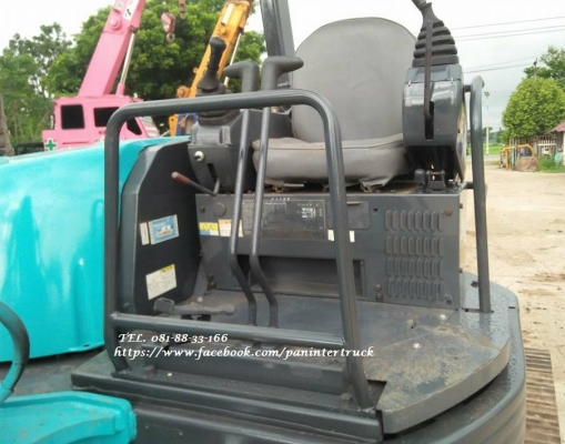 FROM JAPANขายถูกด่วนๆรถขุดKOBELCO SK45SR คอนโทรลน้ำมัน ,ปั๊มนิ้ว,แทรคเหล็ก /ราคาเพียง 395,000 บาท สน