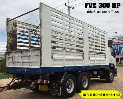 ฝากขาย รถพ่วง ISUZU DECA FVZ 300 แรงม้า ปี 55 ไม่ดั้มพ์ ใส่ของได้ 32.5 ตัน แยกแม่ลูกได้ เกียร์ ZF เทอร์โบแปรผัน สด ผ่อน