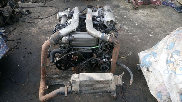 ขายเครื่องยนต์ Toyota 1G Turbo Auto