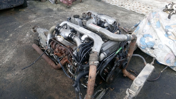 ขายเครื่องยนต์ Toyota 1G Turbo Auto