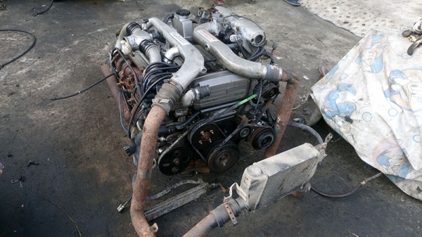 ขายเครื่องยนต์ Toyota 1G Turbo Auto