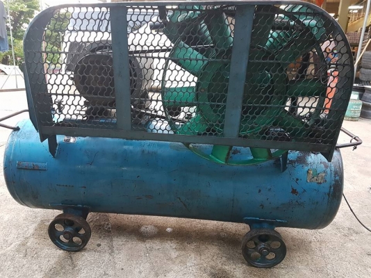 ขายปั๊มลม 2 สูบมอเตอร์ 7 แรง