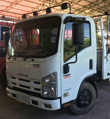 หกล้อ อิซูชุ NMR130HP ยูโร3 ปี54 ช่วงยาว 4.30ม.รถห้าง.มือเดียวปัายแดง.ใช้งานนัอย.วิ่ง 60,&times;&tim