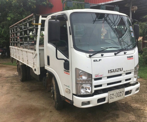 หกล้อ อิซูชุ NMR130HP ยูโร3 ปี54 ช่วงยาว 4.30ม.รถห้าง.มือเดียวปัายแดง.ใช้งานนัอย.วิ่ง 60,&times;&tim