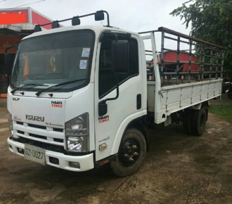 หกล้อ อิซูชุ NMR130HP ยูโร3 ปี54 ช่วงยาว 4.30ม.รถห้าง.มือเดียวปัายแดง.ใช้งานนัอย.วิ่ง 60,&times;&tim