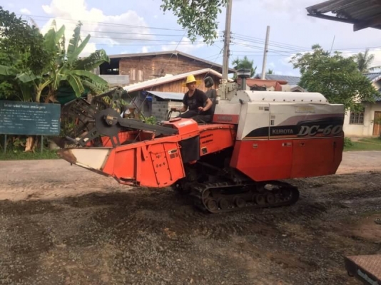 ขาย 175,000 บาท KUBOTA DC60PLUS เครื่องดี โช่หนา พร้อมใช้  รถอยู่ จ.สุรินทร์  โทร&amp;ไอดีไลน์ 0610710295