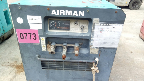 เครื่องปั้มลม Airman  PDS175S #53-5B22167 ลม 175cfm แรง7บาร์  โทร 061-4194021 พรภวิษย์