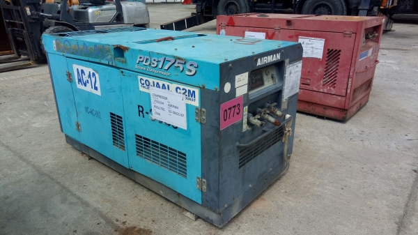เครื่องปั้มลม Airman  PDS175S #53-5B22167 ลม 175cfm แรง7บาร์  โทร 061-4194021 พรภวิษย์
