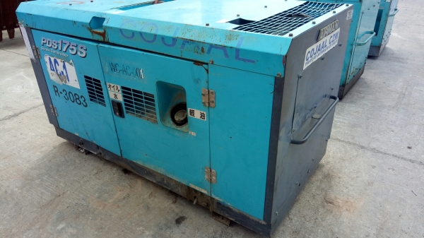 เครื่องปั้มลม Airman  PDS175S #53-5B22167 ลม 175cfm แรง7บาร์  โทร 061-4194021 พรภวิษย์