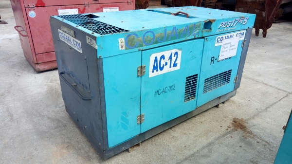 เครื่องปั้มลม Airman  PDS175S #53-5B22167 ลม 175cfm แรง7บาร์  โทร 061-4194021 พรภวิษย์