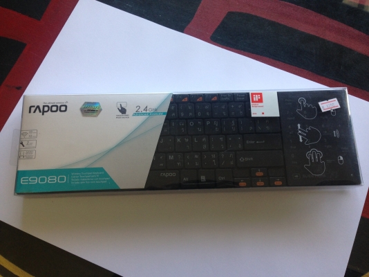 คีย์บอร์ดไร้สาย Rapoo E9080 ราคาเต็ม 1,290 บาท