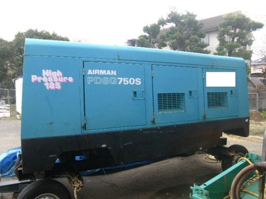 เครื่องปั้มลม  Airman PDS750S 74-4020135 ลม 750 CFM 13 บาร์ โทร 061-4194021 พรภวิษย์