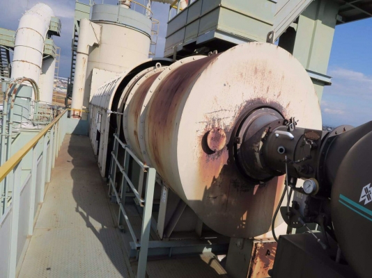 โรงผสมยางมะตอยขนาด1.6 ตัน ยี่ห้อ Nikko พร้อมรีไซเคิล สวยกิ๊บ