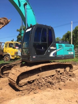 ขายด่วน 1,595,000 บาท KOBELCO SK200 MARK 8 SUPER  ทำงาน 12,1xx ชม เครื่องดี ปั้มดี โช่หนา เอวแน่น ไฟฟ้าครบ เอกสารเล่มทะเบียน  รถอยู่ จ.ร้อยเอ็ด โทร&amp;ไอดีไลน์ 0610710295