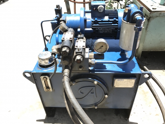 ขายปั้มน้ำมันไฮโดรลิค 2HP. 380V พร้อมวาล์วคอนโทรล อุปกรณ์ครบ พร้อมใช้งาน