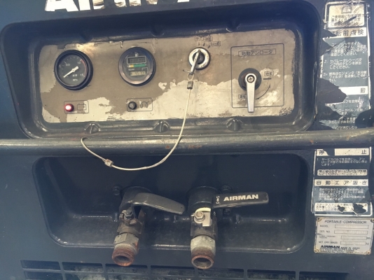 Airman PDS90S : เครื่องปั๊มลม 90CFM นำเข้าจากญี่ปุ่น โทร. 080-6565422 (หนิง)