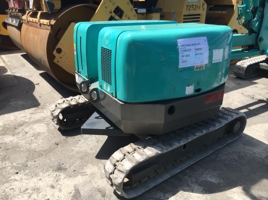 MAEDA HF060 รถกระเช้า บูมลิฟต์ สูง 6 เมตร ยกได้ 100kg นำเข้าจากญี่ปุ่น โทร. 080-6565422 (หนิง)