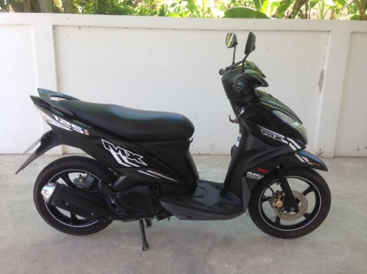 Yamaha Mio125i MX หัวฉีดล้อแม็ก รุ่นพิเศษ Matt Black ดำด้าน สวยใหม่วิ่งน้อย(รถเทิร์นหน้าร้าน)