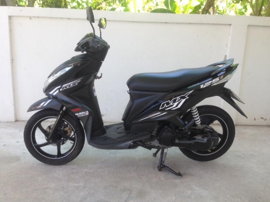 Yamaha Mio125i MX หัวฉีดล้อแม็ก รุ่นพิเศษ Matt Black ดำด้าน สวยใหม่วิ่งน้อย(รถเทิร์นหน้าร้าน)