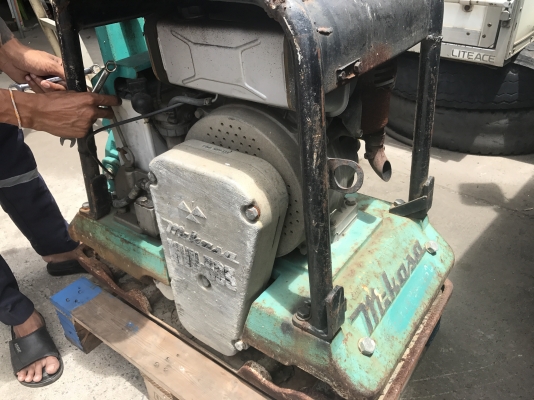 เครื่องตบดินยี่ห้อ Mikasa เครื่องดีเซล สตาร์ทมือจากญี่ปุ่น