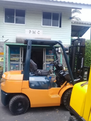 +++ ขายโฟล์คลิฟท์ TOYOTA 7FD25 ขนาด 2.5 ตัน เครื่องยนต์ดีเซล เสา 3 เมตร เกียร์ธรรมดา งา 1,070 มม. ยางตันครับ +++ ขายโฟล์คลิฟท์ TOYOTA 7FD25 ขนาด 2.5 ตัน เครื่องยนต์ดีเซล เสา 3 เมตร เกียร์ธรรมดา งา 1,070 มม. ยางตันครับ