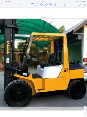 ขาย โฟรคลิฟท์ ทีซีเอ็ม  3 ตัน ดีเซล เ