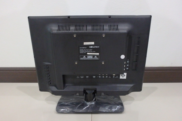 LED TV Worldtech ขนาด 19 นิ้ว รุ่น WT-TV19W1 มีรีโมท คู่มือ กล่อง สภาพใหม่