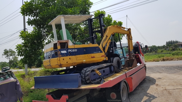 ขายด่วนรถแบคโฮKOMATSUโคมัสซูรุ่นยอดนิยมสวยๆPC20-6เครื่องโคมัสซู3D84เครื่องดีปั่มแรงรถนอกเพิ่งนำเข้ามาใหม่ยังไม่เคยใช้งานในเมืองไทยเลย