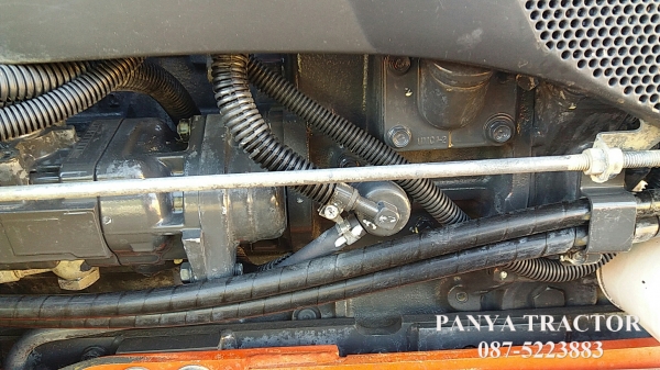 สินค้าเข้าใหม่ #ขายรถแทรกเตอร์มือสอง #คูโบต้าL4708 ปี56 ราคา 395,000 บ. รถไร่ สภาพดี พร้อมใช้งาน  สีเดิมๆ จากโรงงาน ใบมีดคานล่างพร้อมผานพรวน 6&times;24 ยางหน้าใหม่1คู่