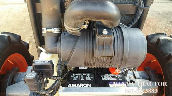 สินค้าเข้าใหม่ #ขายรถแทรกเตอร์มือสอง #คูโบต้าL4708 ปี56 ราคา 395,000 บ. รถไร่ สภาพดี พร้อมใช้งาน  สีเดิมๆ จากโรงงาน ใบมีดคานล่างพร้อมผานพรวน 6&times;24 ยางหน้าใหม่1คู่