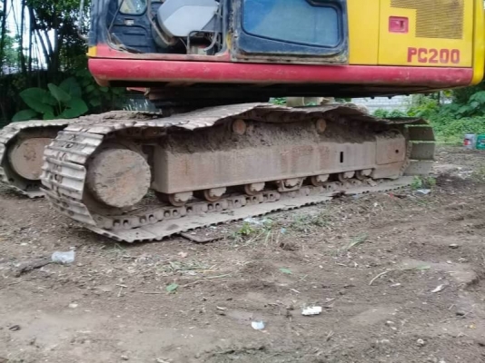 ขาย 595,000 บาท KOMATSU PC200-6 เครื่องดี ปั้มแรง โช่หนา เอวแน่น เอกสารเล่มทะเบียน รถอยู่ จ.ภูเก็ต โ