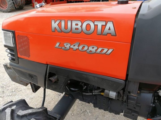 คูโบต้า L3408DI 4 WD..พร้อมชุดตัดหญ้าใหม่ ..