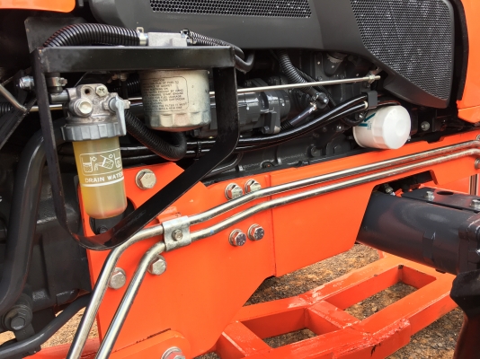 ขาย L4708DT พร้อมใบดันหน้า+โรตารี่ รถ180ช.ม. ปี59 เดิมทั้งคัน รถเกรดAสภาพ98\% เหมือนได้รถใหม่